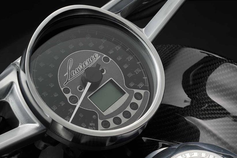 Clocks on the Brough Superior Lawrence