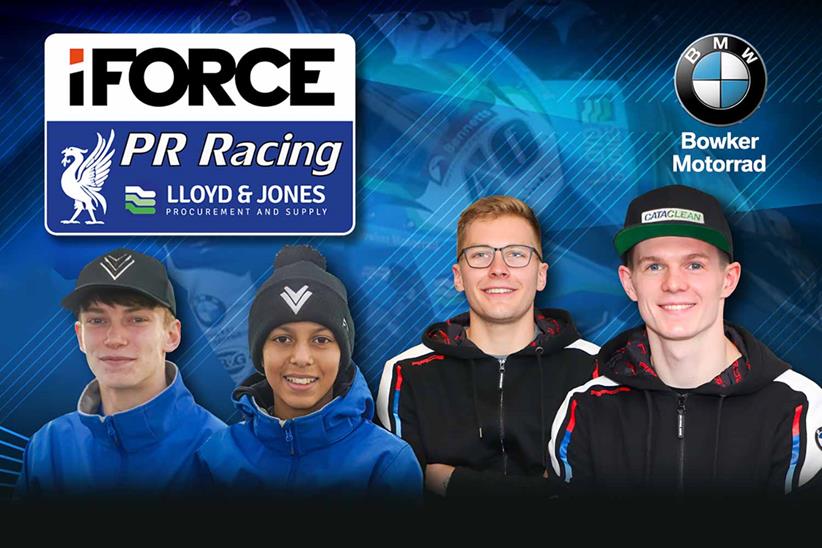 PR Racing has been renamed iForce Lloyd & Jones BMW for 2021