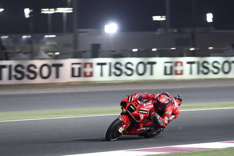 Pecco Bagnaia Qatar Pole