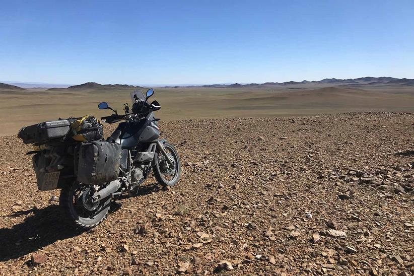 Mark's first experience of off-road was on the trip