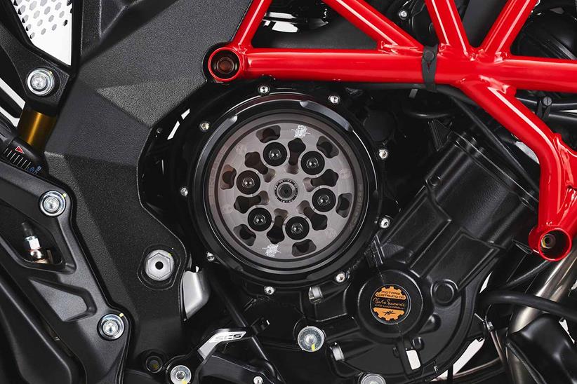 Some MV Agusta Turismo Veloce models feature a Smart Clutch System