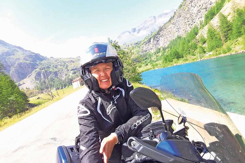 Stop and bag a selfie on your motorcycle tour