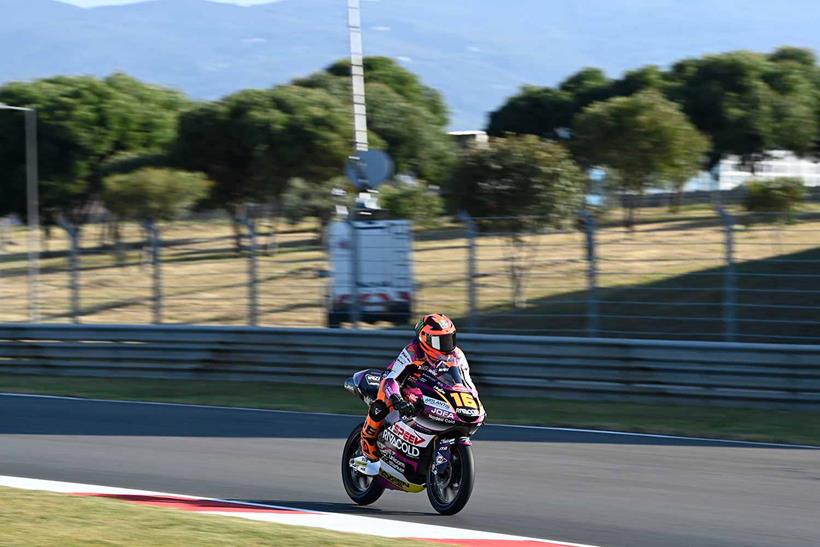 Andrea Migno Moto3 Pole