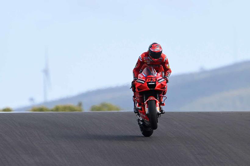 Francesco Bagnaia Portimao FP2