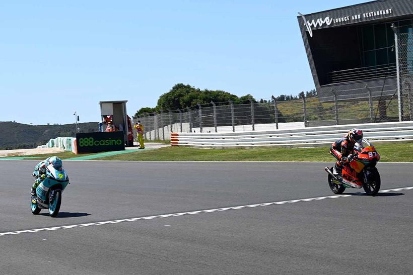 Pedro Acosta wins Portimao Moto3