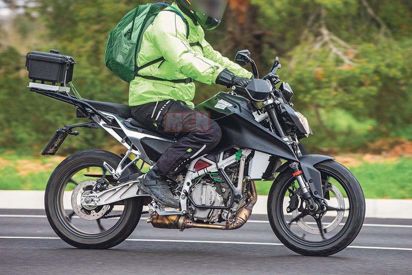 KTM 250 Duke side view