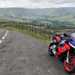 Taking in the Peak District views on the Aprilia RS 660