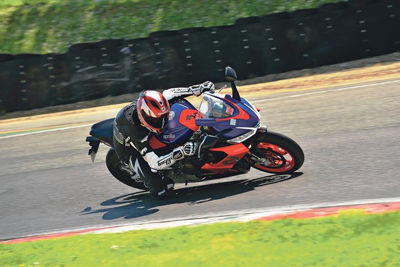 Sportsbike fan Dan had a great year with the Aprilia RS 660