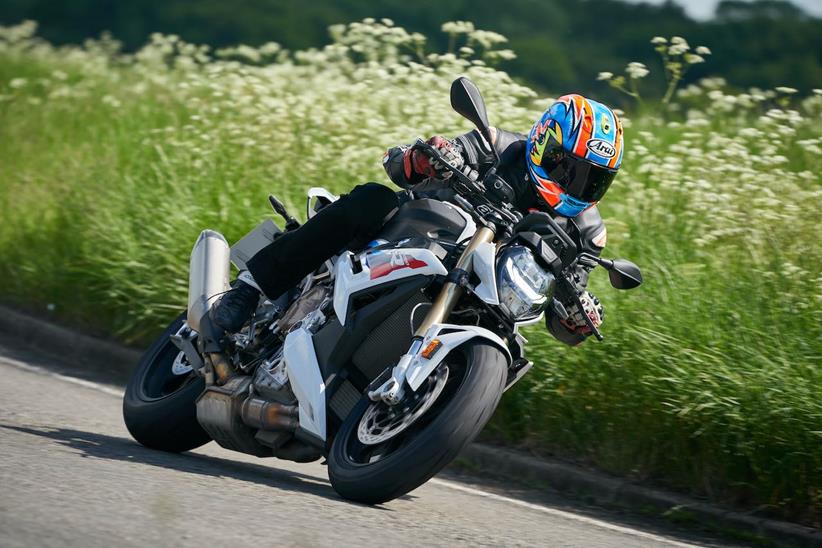 BMW S1000R steers superbly 