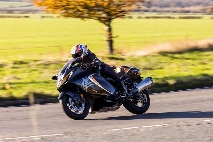 Riding the Suzuki Hayabusa on UK roads