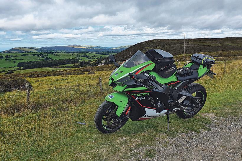 Touring on a Kawasaki ZX-10R