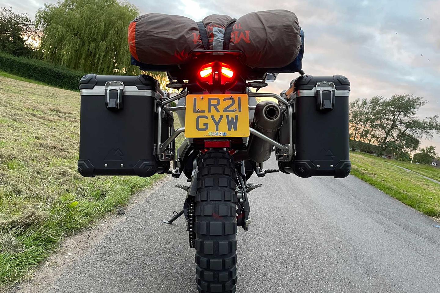 Ktm 890 deals adventure r luggage