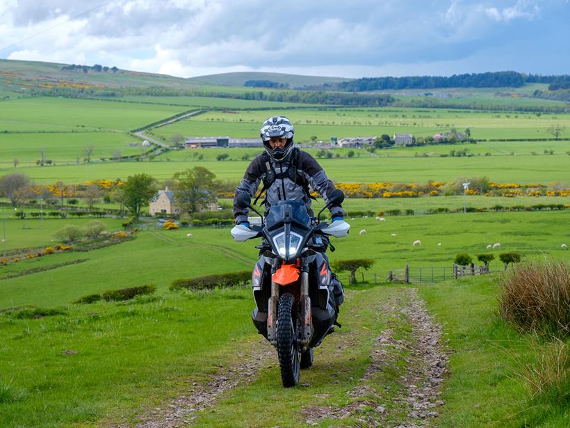 KTM 890 Adventure R off-roading