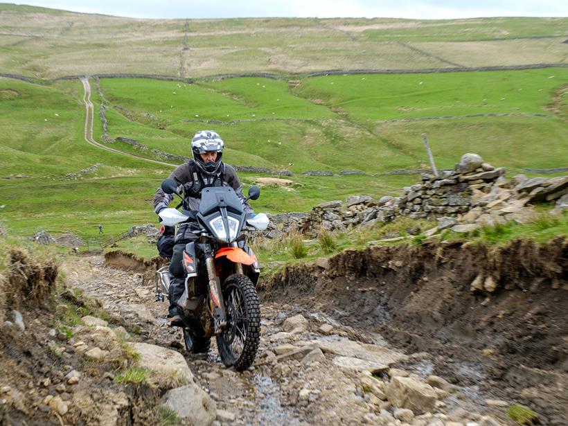 Riding the KTM 890 Adventure R off-road