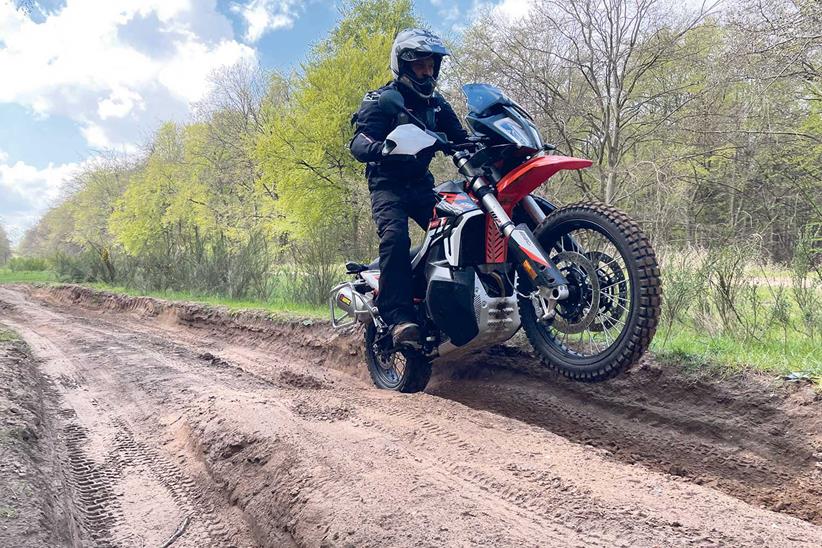 Riding high on the KTM 890 Adventure R