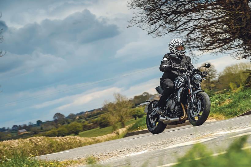 Triumph Trident 660 goes on tour