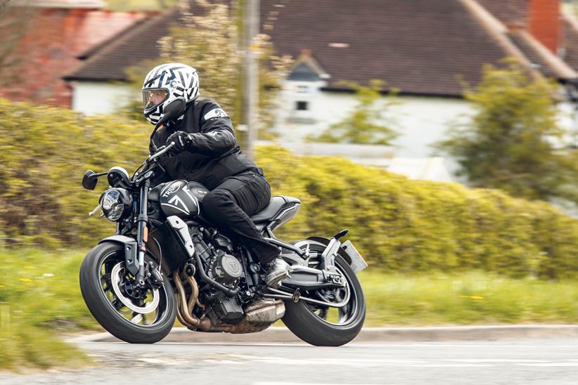 My first ride on the Triumph Trident 660 was a rather memorable one