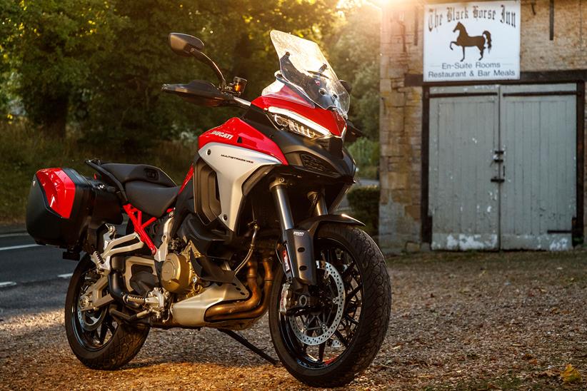 Ducati Multistrada V4S static shot