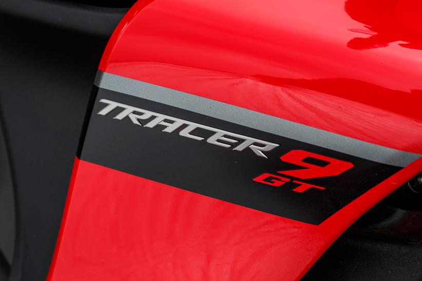 Yamaha Tracer 9GT badge