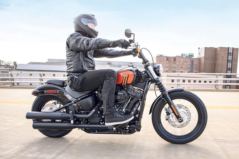 Harley-Davidson FXBBS on the road