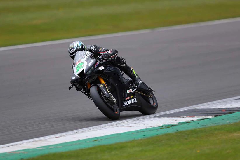 Glenn Irwin broke the lap record around the Silverstone National Circuit