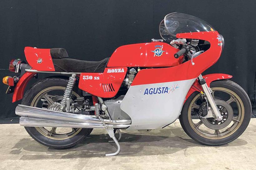 This MV Agusta could fetch up to £50,000