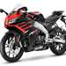 2021 Aprilia RS125 in red, left side