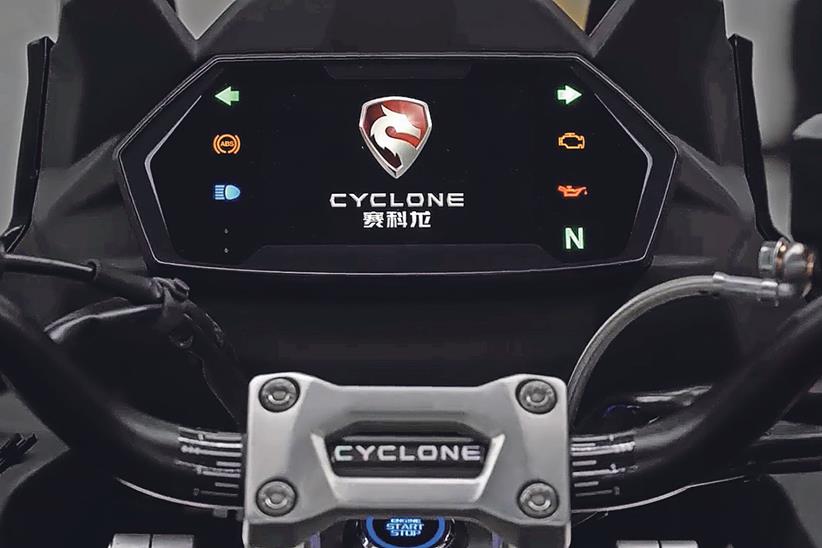 Zongshen Cyclone RX6 dash