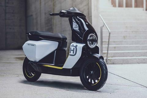 Husqvarna reveal Vektorr electric scooter concept