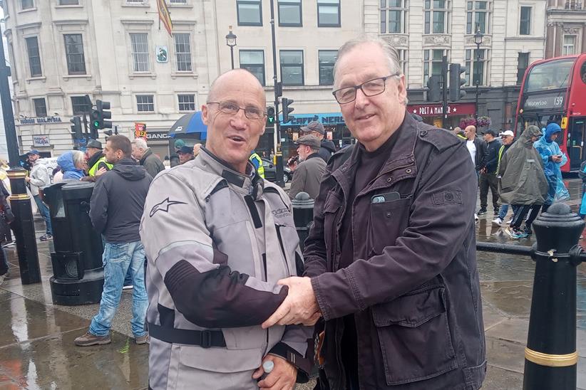 Anti-ULEZ Phil Elliott and Fair Fuel UK Howard Cox