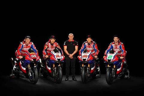 BSB: Honda Racing UK unveil colourful 2021 livery