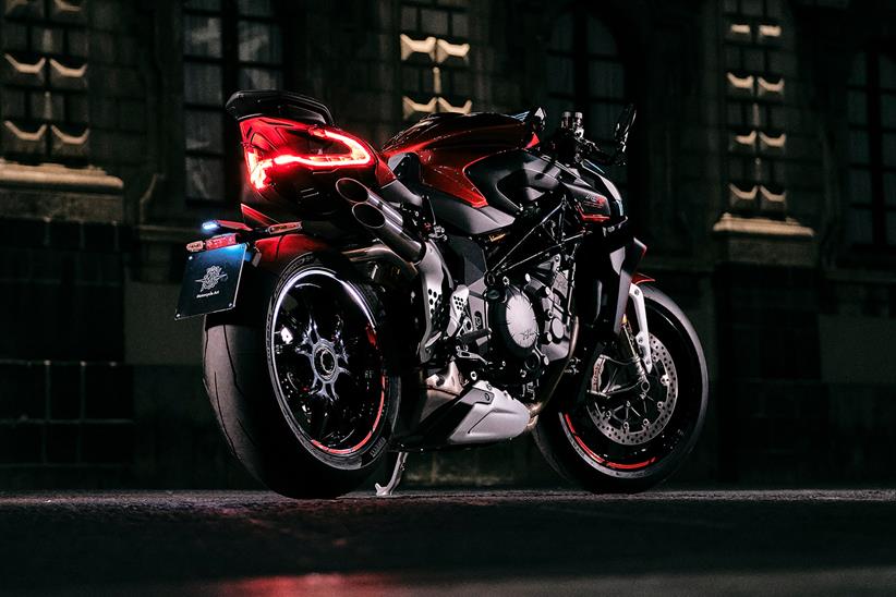 2021 MV Agusta Brutale 1000 RR in red