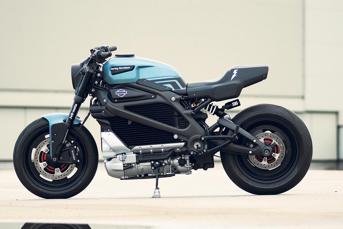 Shock treatment: JvBMoto customise Harley-Davidson LiveWire | MCN