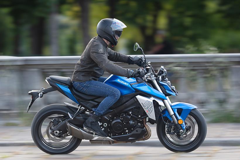 Suzuki GSX-S950 on the road