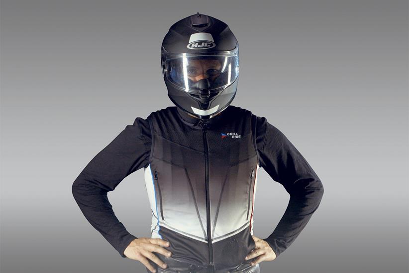 The Chill Ride vest aims to keep riders at the optimum temperature