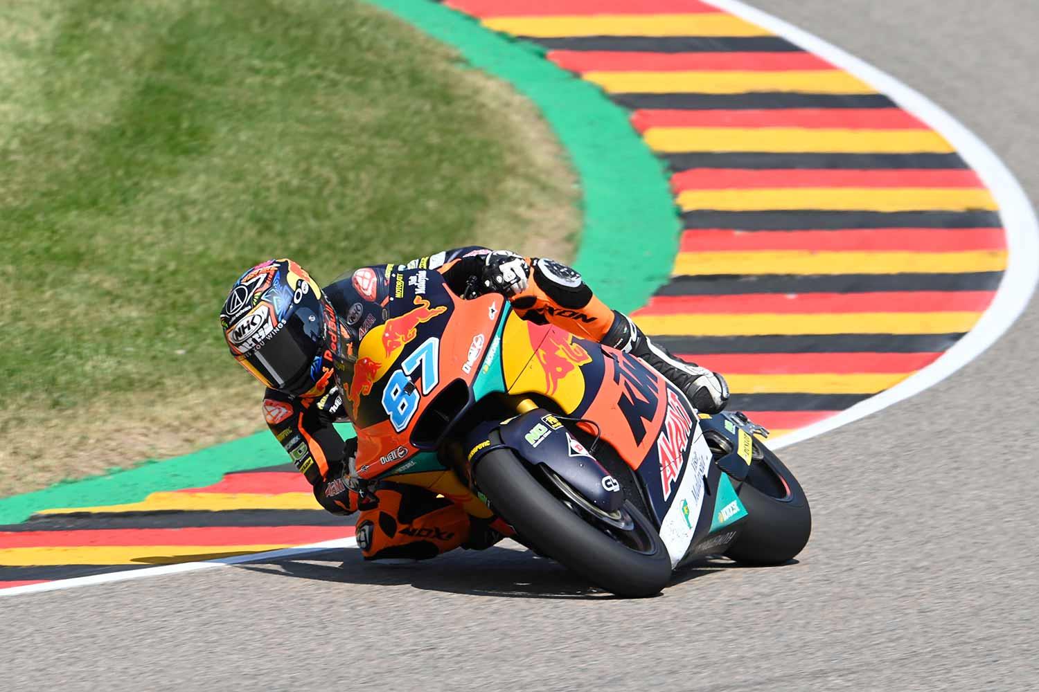 Moto2 Sachsenring: Remy Gardner dominates to extend championship lead