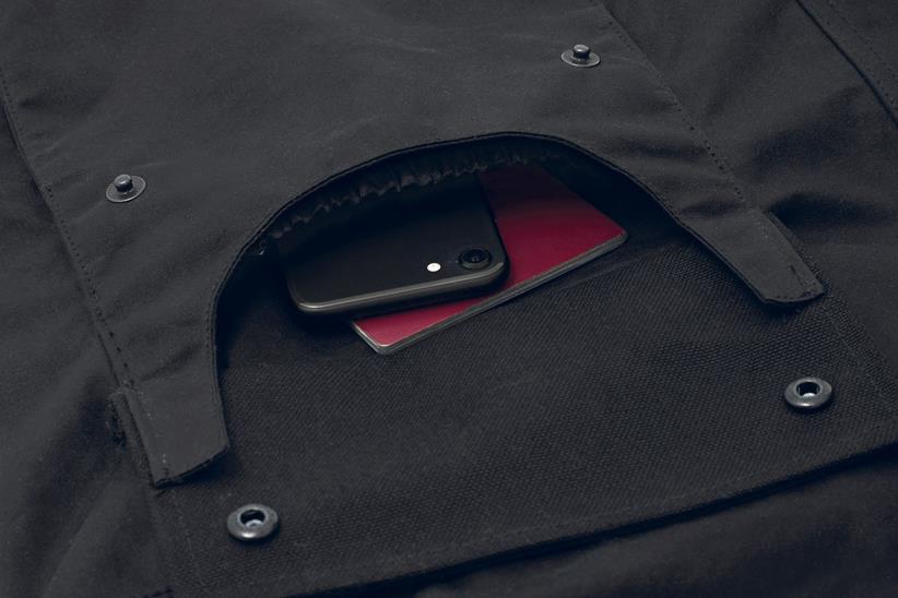 A pocket in the jacket for your documents