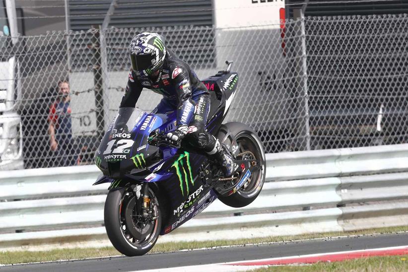 Maverick Vinales secured his first pole of 2021 at Assen