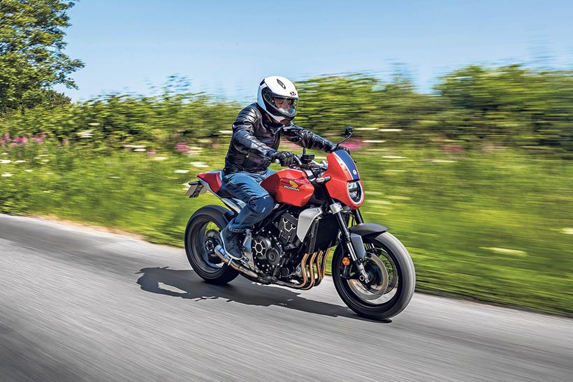 Honda CB1000R 5Four on the road