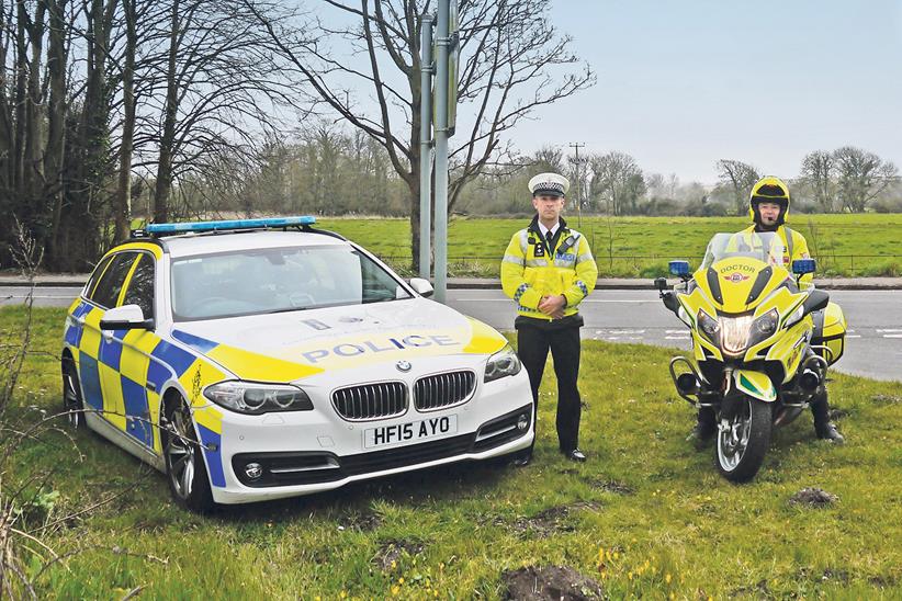 Roads police in Dorset