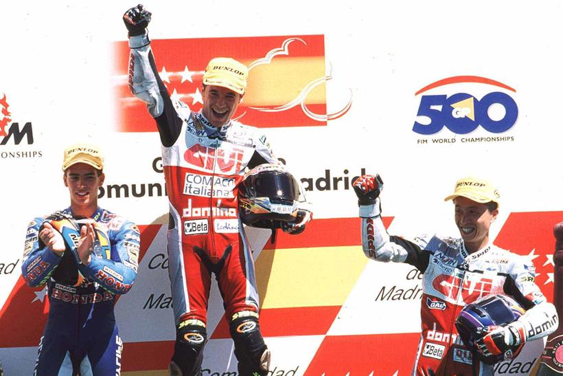 Lucio Cecchinello wins 1998 Madrid