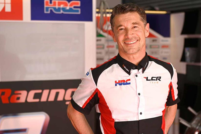 Lucio Cecchinello has taken his team to the top step of MotoGP