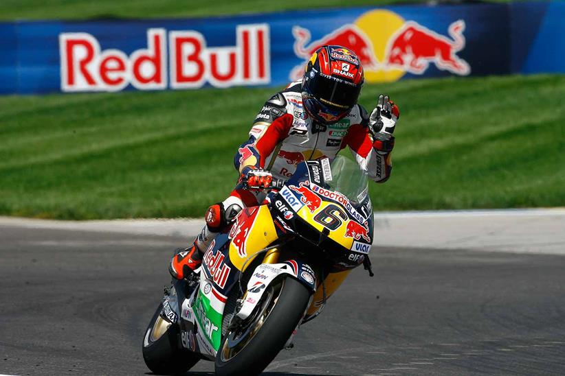 A special Red Bull livery for Stefan Bradl at Indianapolis in 2012 