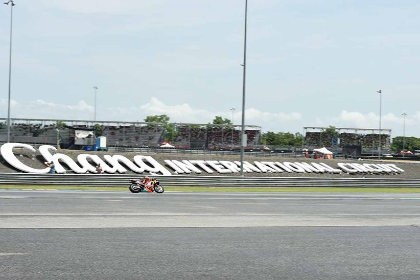 Pol Espargaro at the Chang International Circuit in 2019