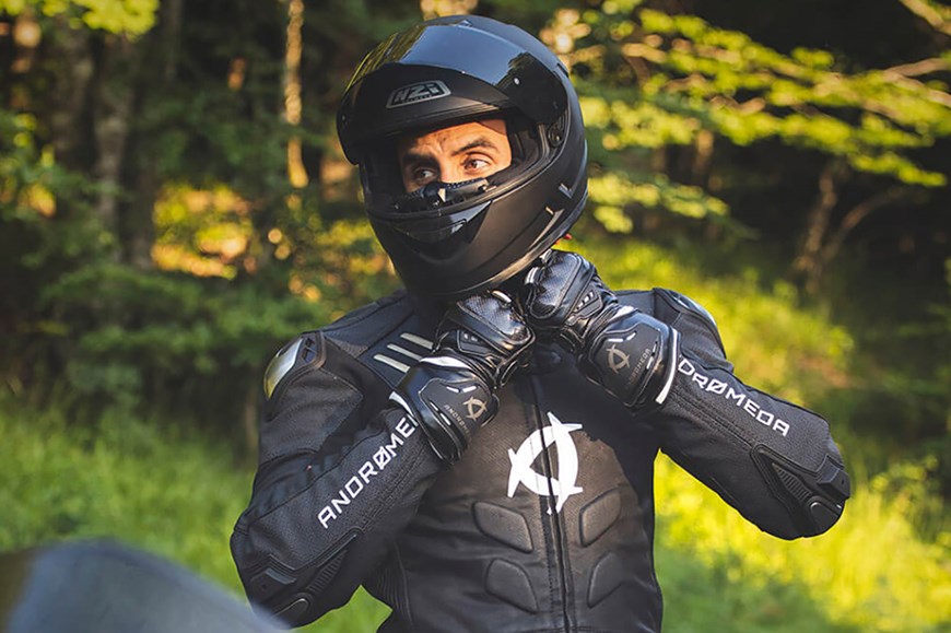 Andromeda Moto create track-rated vegan 'leathers'