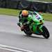 Lee Jackson recorded the best lap-time before the rain fell at Thruxton