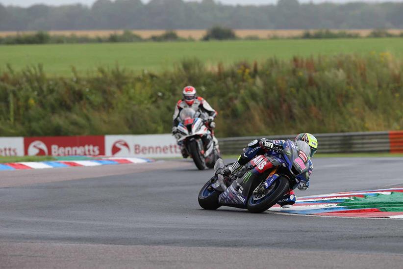 Jason O'Halloran beat Danny Buchan in race three at Thruxton