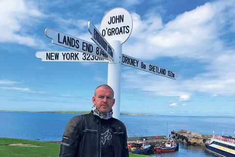 Father and son ride 1040 miles in under 24 hours in charity challenge