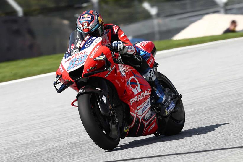 Jorge Martin broke the lap record at the Red Bull Ring