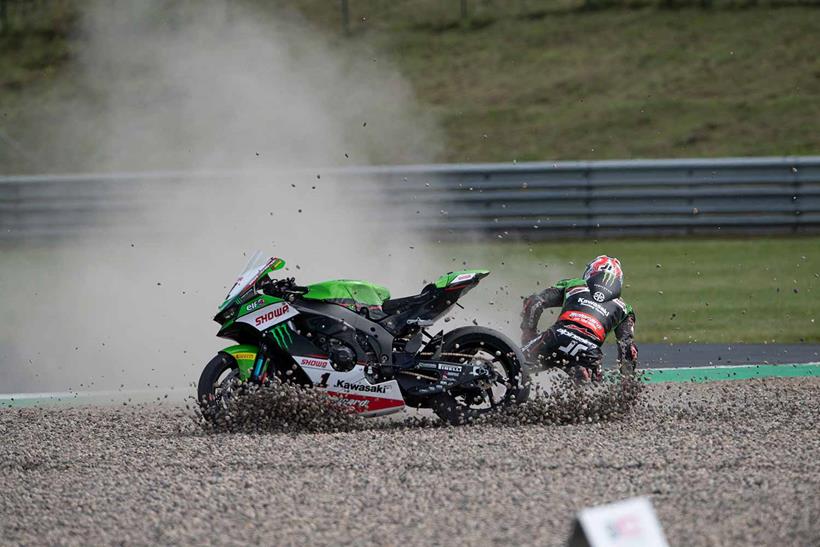 Jonathan Rea Most Crash